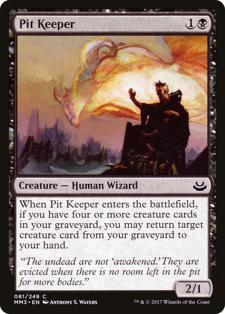 Pit Keeper [Modern Masters 2017] Foil