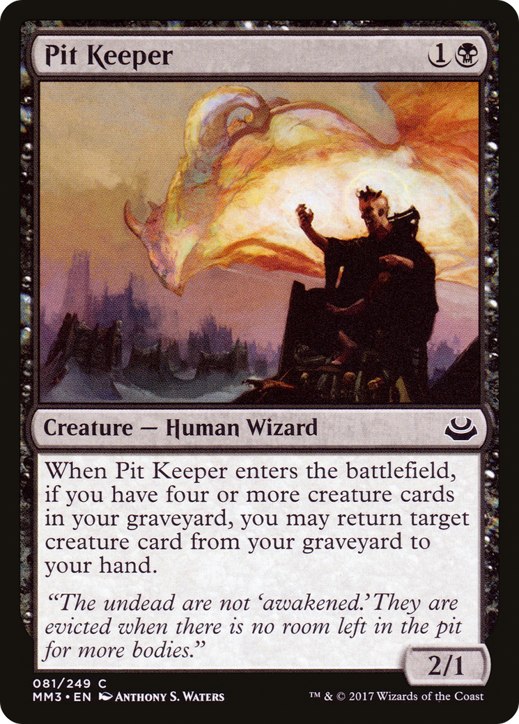 Pit Keeper [Modern Masters 2017] Foil