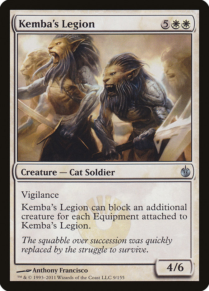 Kemba's Legion 9/155 (Mirrodin Besieged) 