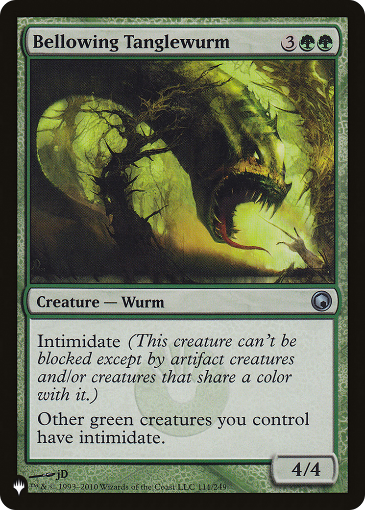 Bellowing Tanglewurm |  (SOM-111) [The List]