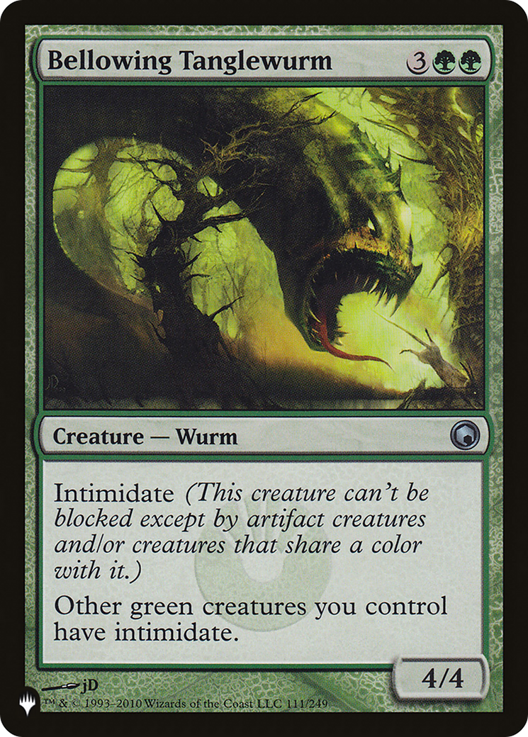 Bellowing Tanglewurm |  (SOM-111) [The List]