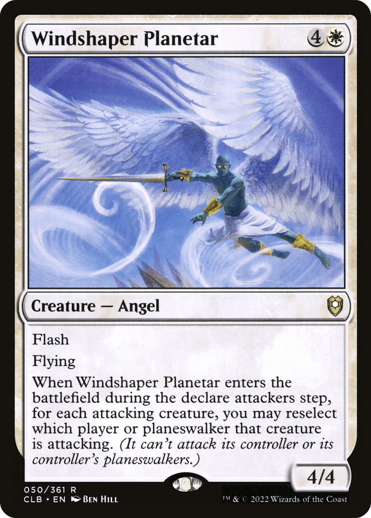 Windshaper Planetar [Commander Legends: Battle for Baldur's Gate] Foil