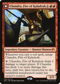 Chandra, Fire of Kaladesh // Chandra, Roaring Flame 135/272 (Magic Origins) 