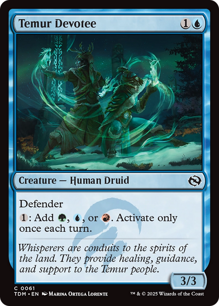 Temur Devotee (061) [Tarkir: Dragonstorm]