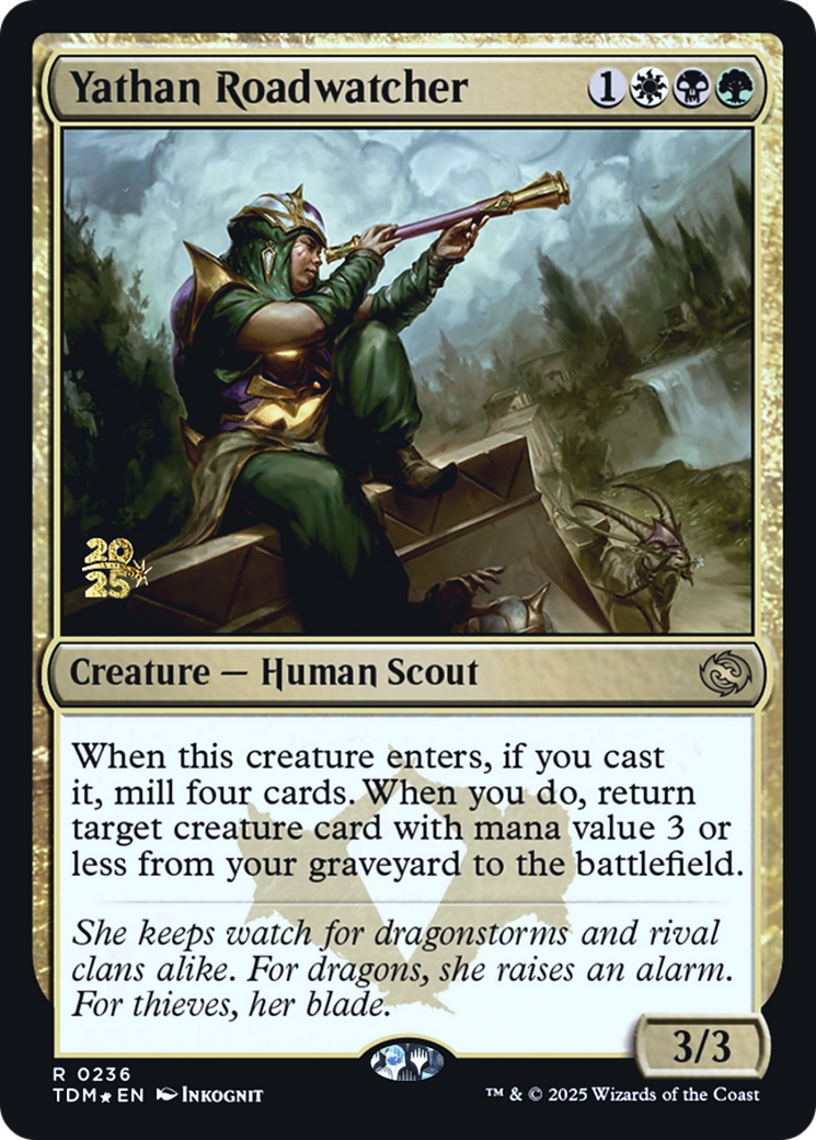 Yathan Roadwatcher (236) [Prerelease Cards]  Foil