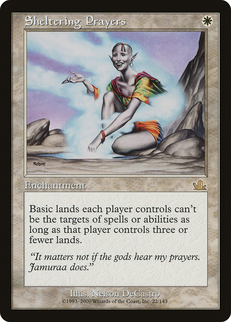Sheltering Prayers [Prophecy] Foil