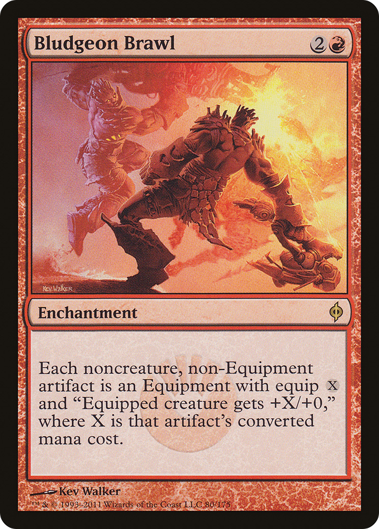 Bludgeon Brawl [New Phyrexia] Foil
