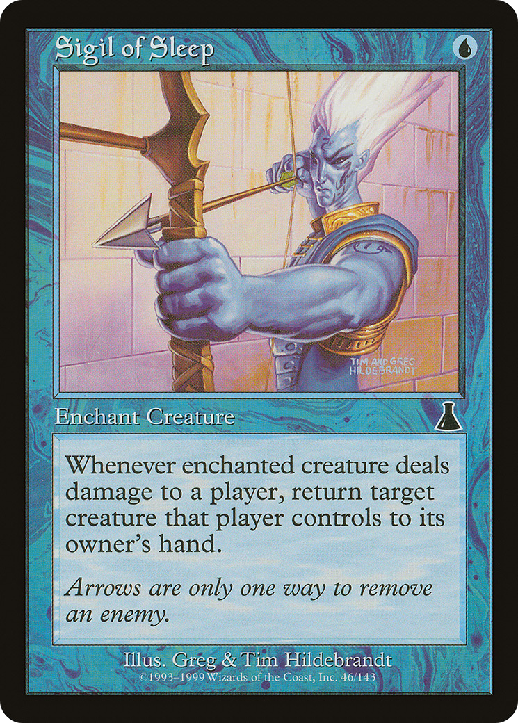 Sigil of Sleep [Urza's Destiny] Foil