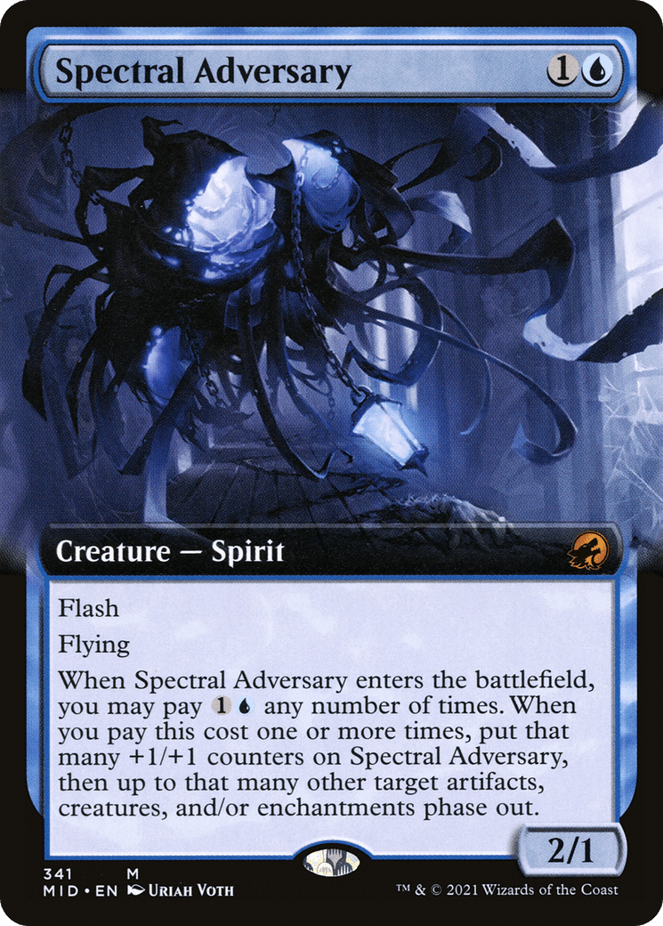Spectral Adversary (Extended Art) [Innistrad: Midnight Hunt] Foil