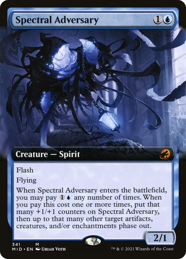 Spectral Adversary (Extended Art) [Innistrad: Midnight Hunt] Foil
