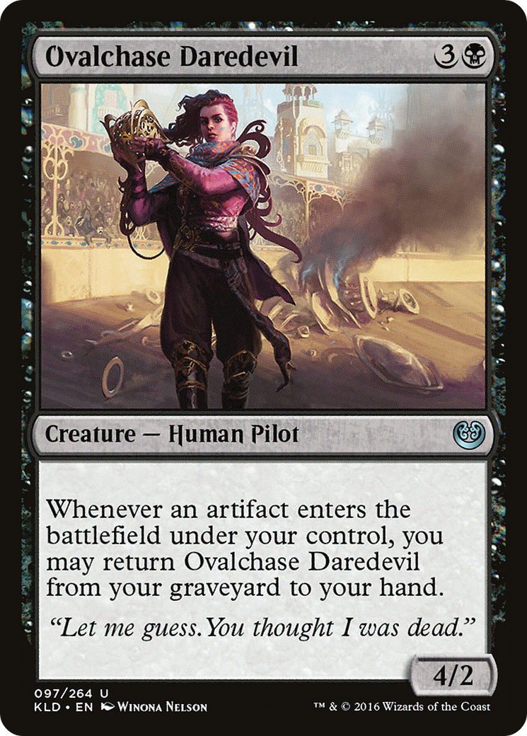 Ovalchase Daredevil [Kaladesh] Foil