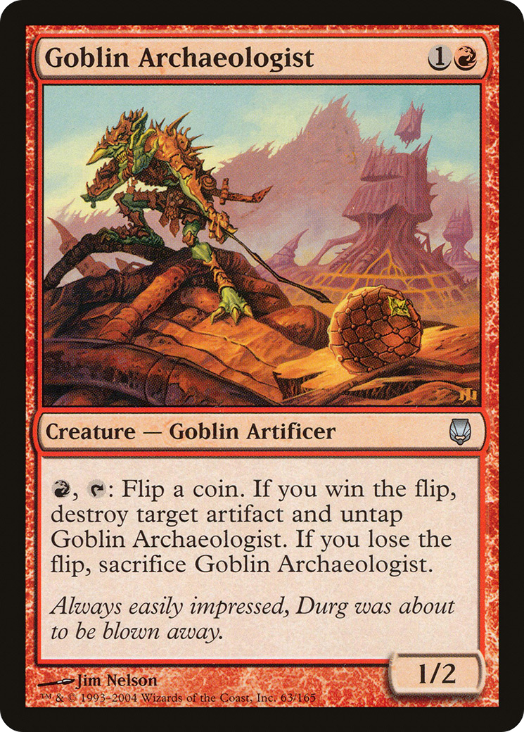 Goblin Archaeologist [Darksteel] Foil