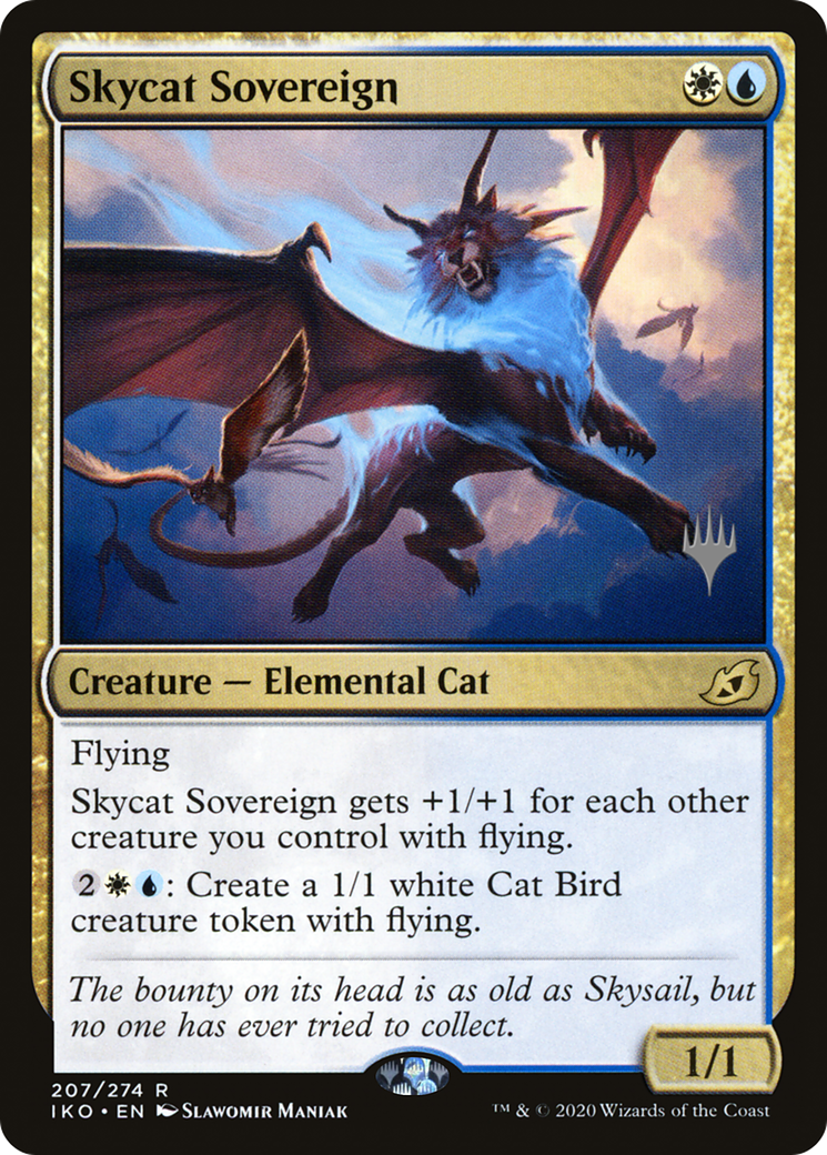 Skycat Sovereign (Promo Pack) [Ikoria: Lair of Behemoths Promos] Foil