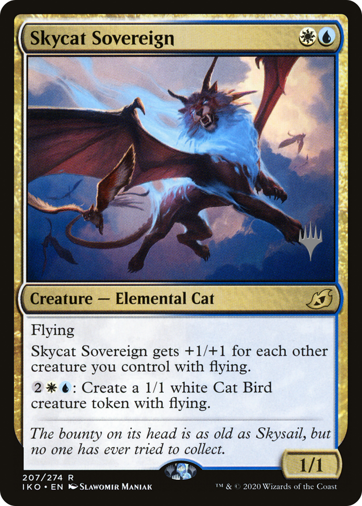Skycat Sovereign (Promo Pack) [Ikoria: Lair of Behemoths Promos] Foil