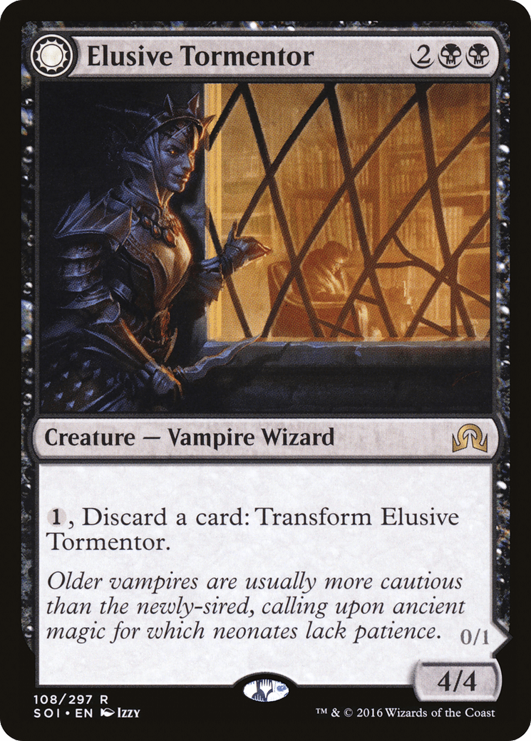 Elusive Tormentor // Insidious Mist [Shadows over Innistrad] Foil