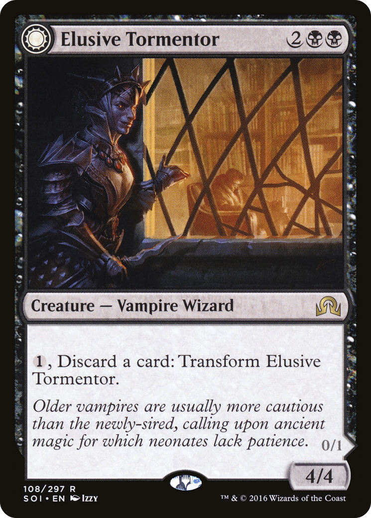 Elusive Tormentor // Insidious Mist [Shadows over Innistrad] Foil