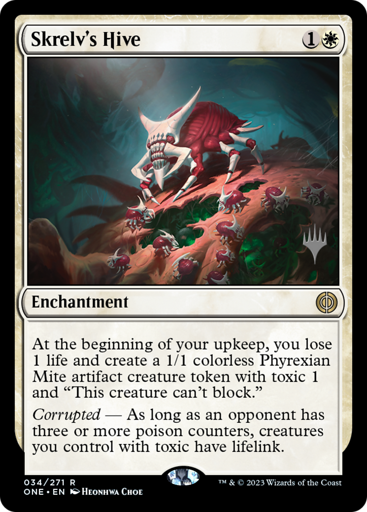 Skrelv's Hive (Promo Pack) [Phyrexia: All Will Be One Promos] Foil