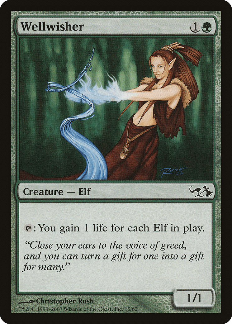 Wellwisher [Duel Decks: Elves vs. Goblins] Foil