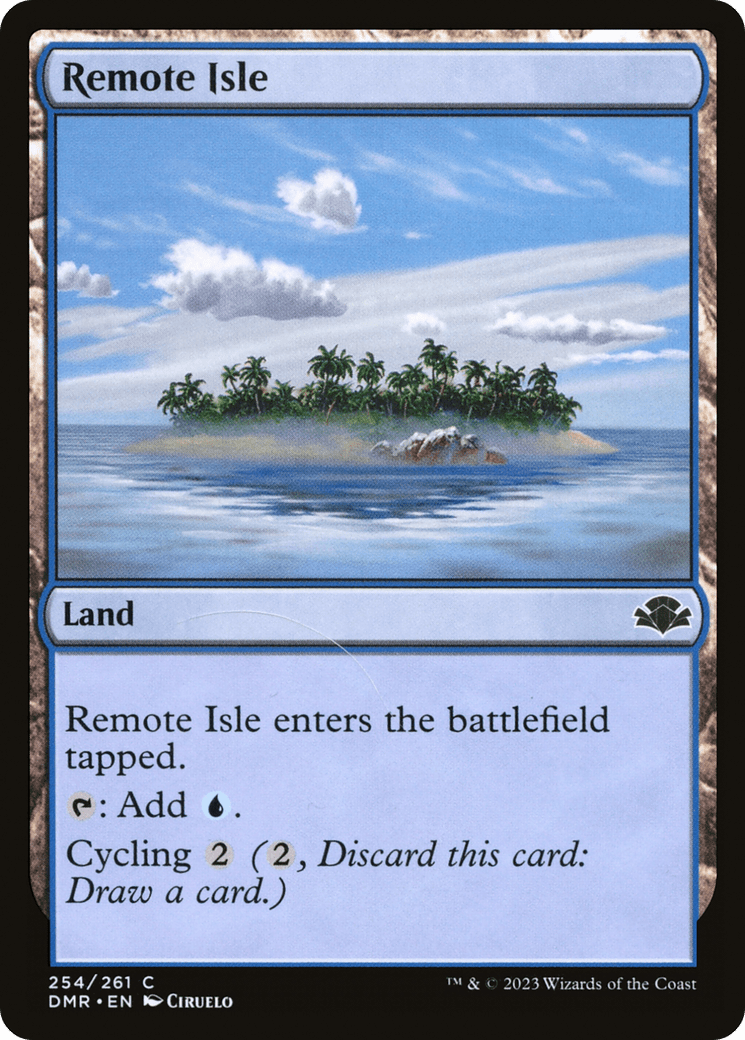 Remote Isle [Dominaria Remastered] Foil