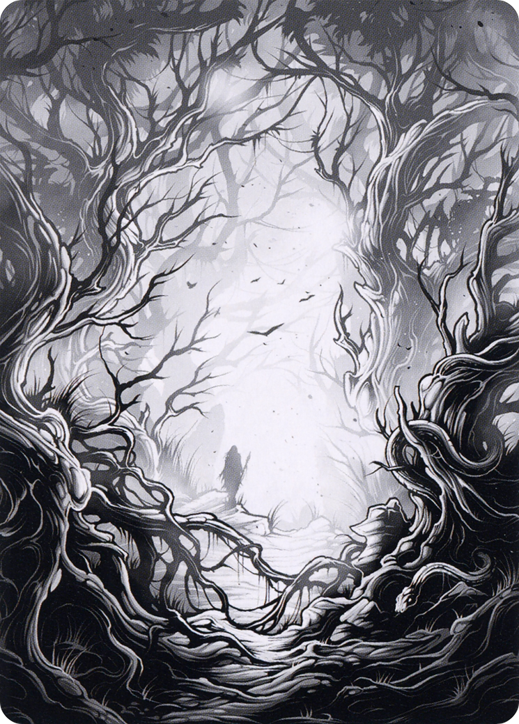 Forest // Forest (AMID-081) - Midnight Hunt Art Series (Borderless)