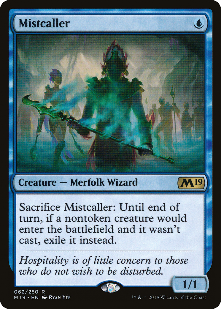 Mistcaller [Core Set 2019] Foil