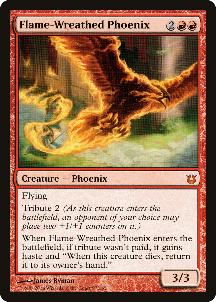 Flame-Wreathed Phoenix [Born of the Gods] Foil