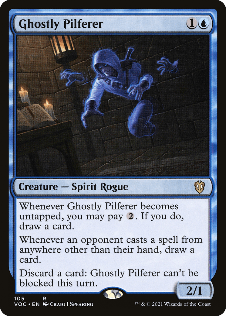 Ghostly Pilferer [Innistrad: Crimson Vow Commander]