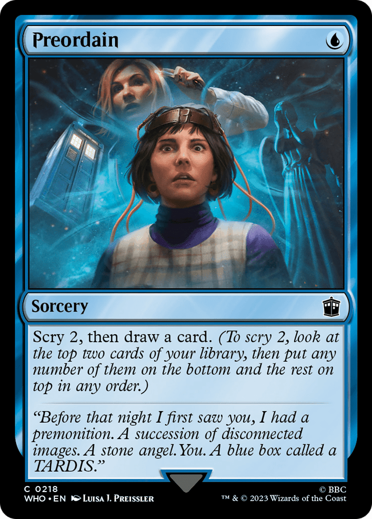 Preordain [Doctor Who] Foil