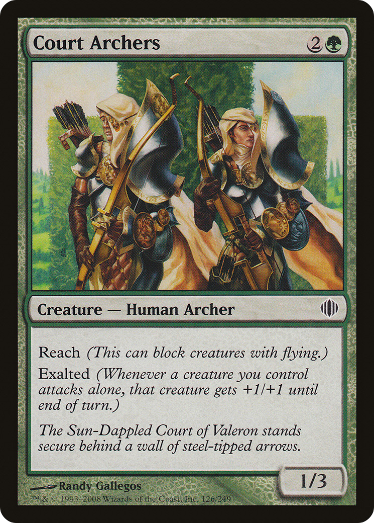 Court Archers [Shards of Alara] Foil