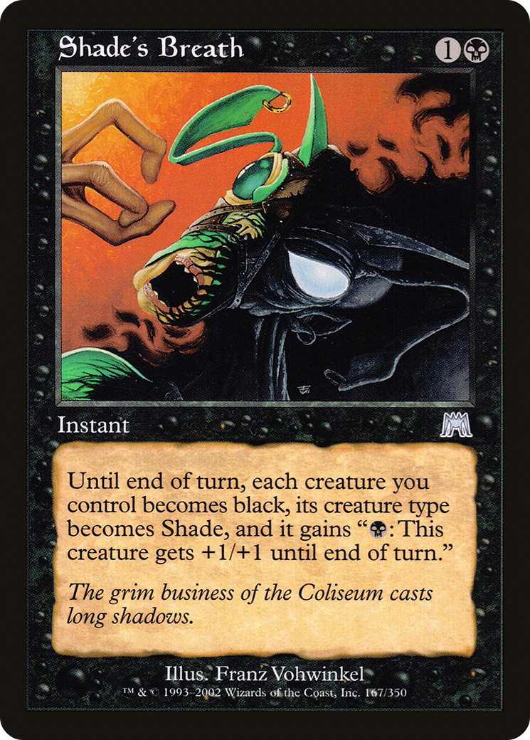 Shade's Breath [Onslaught] Foil