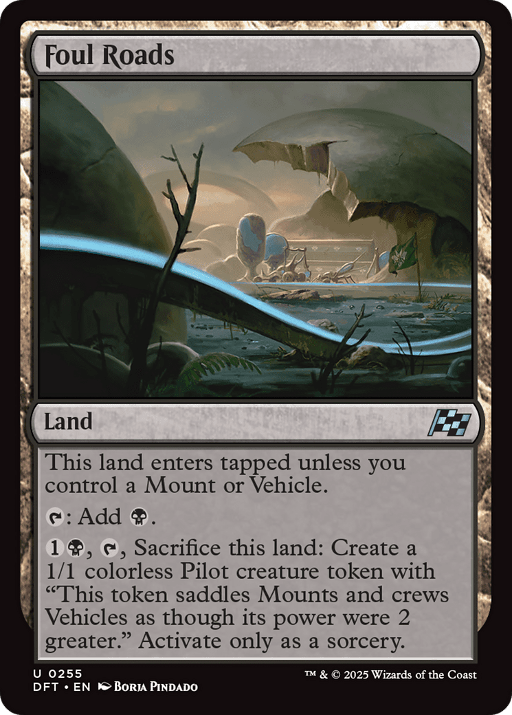 Foul Roads |  Foil (255) [Aetherdrift]
