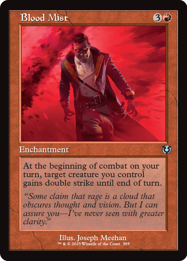 Blood Mist (Retro Frame) (-395) [Innistrad Remastered]  Foil