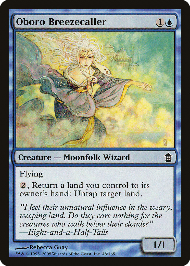 Oboro Breezecaller [Saviors of Kamigawa] Foil