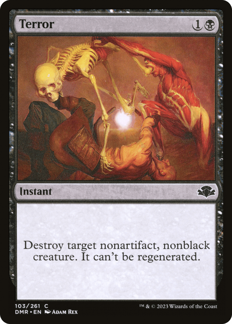 Terror [Dominaria Remastered] Foil