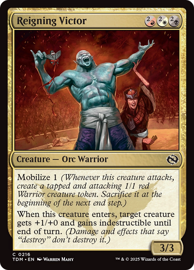 Reigning Victor (216) [Tarkir: Dragonstorm]