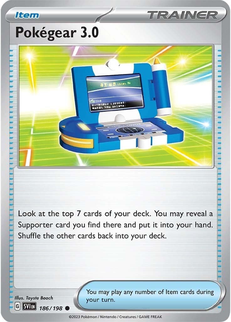 Pokegear .0 186- SV01 Scarlet & Violet Base Set Reverse Holofoil