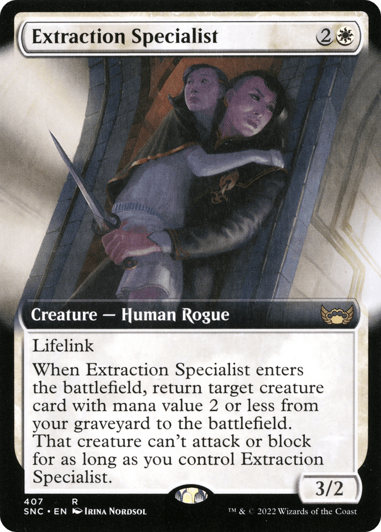 Extraction Specialist (Extended Art) [Streets of New Capenna] Foil