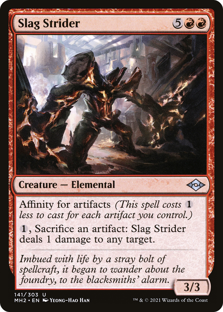 Slag Strider [Modern Horizons 2] Foil