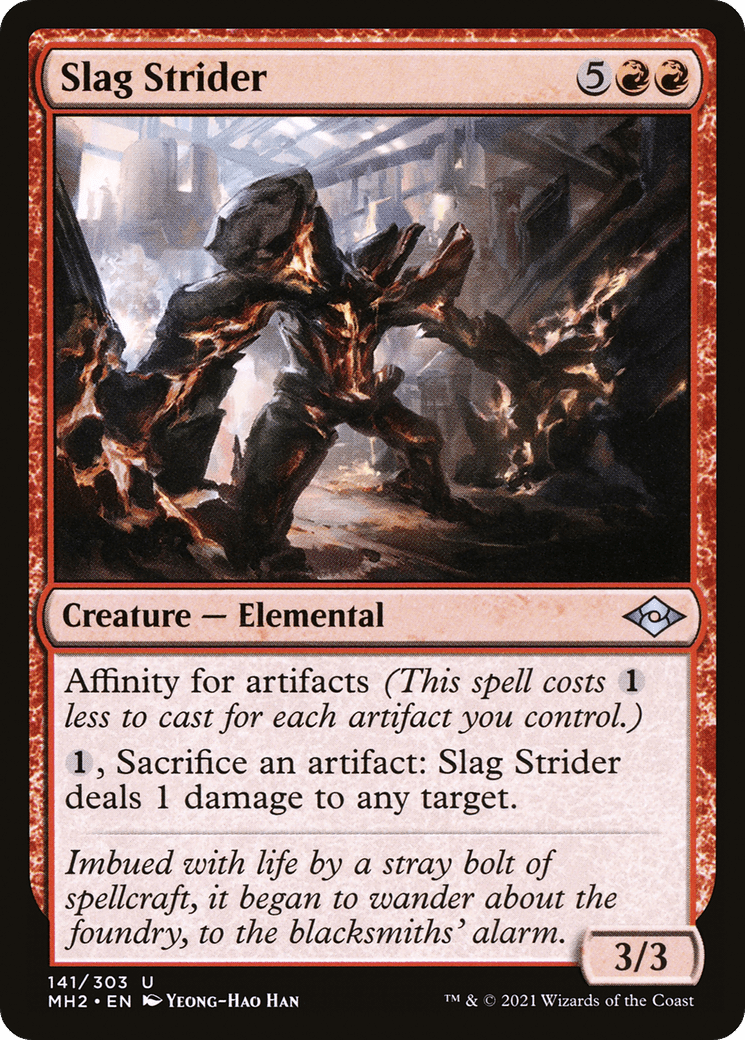Slag Strider [Modern Horizons 2] Foil