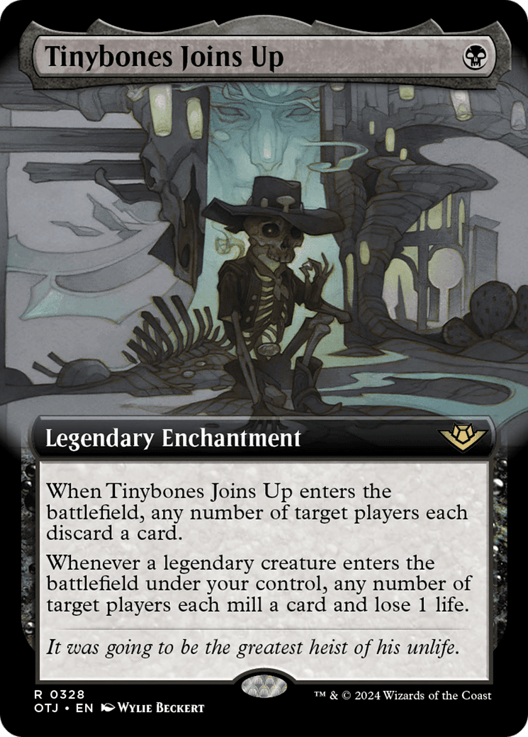 Tinybones Joins Up (Extended Art) [Outlaws of Thunder Junction] Foil