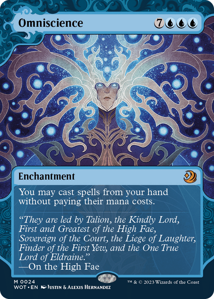 Omniscience [Wilds of Eldraine: Enchanting Tales] Foil
