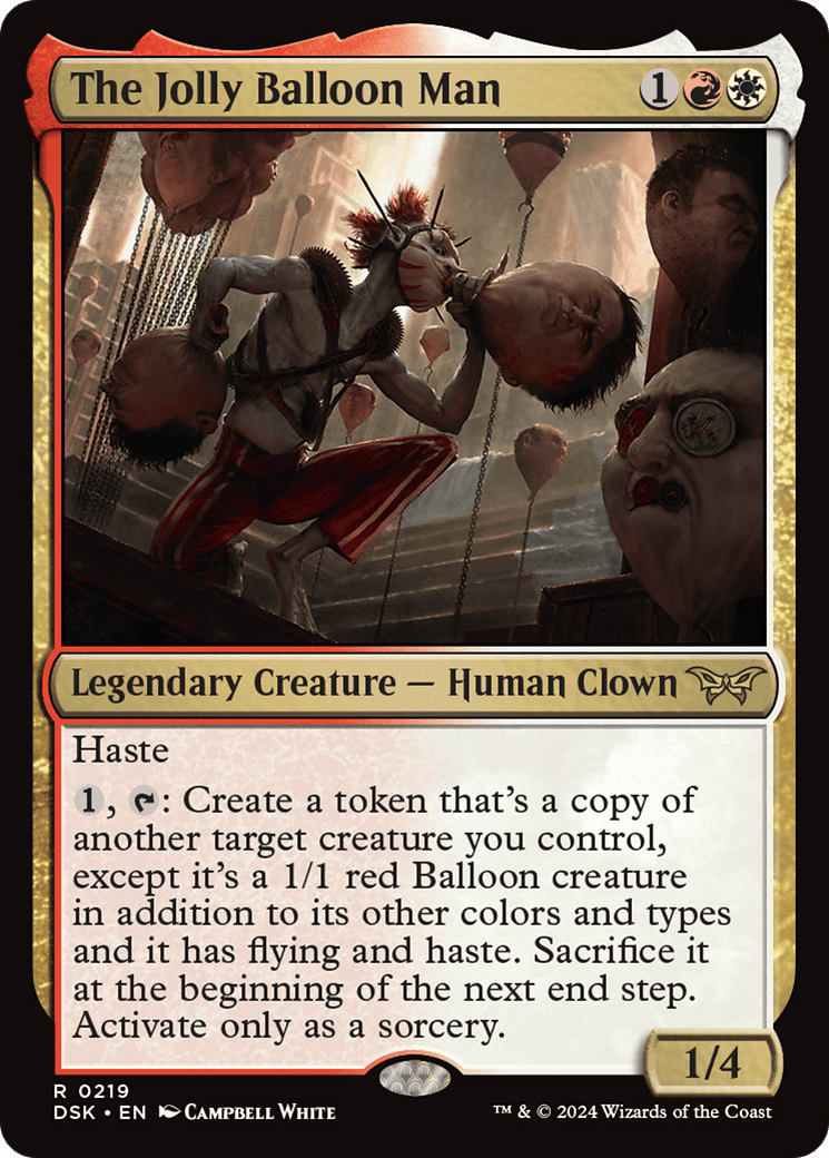 The Jolly Balloon Man [Duskmourn: House of Horror] Foil