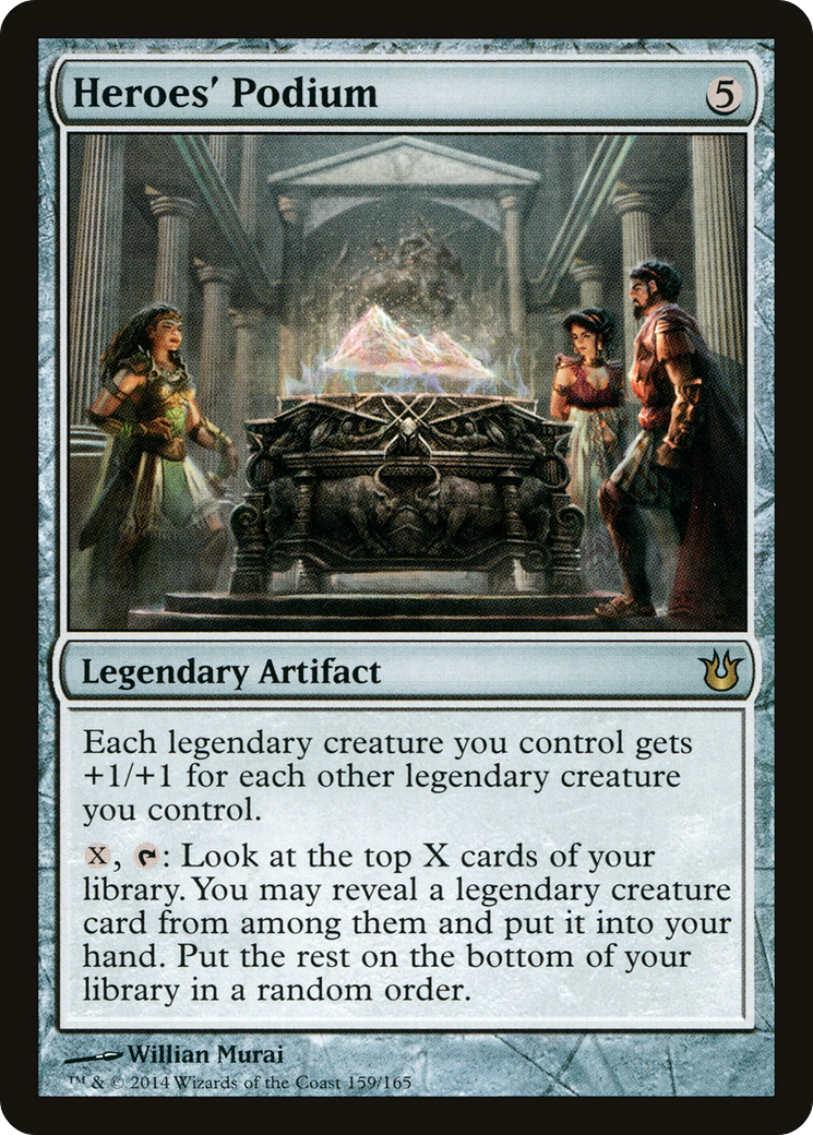 Heroes' Podium [Born of the Gods] Foil