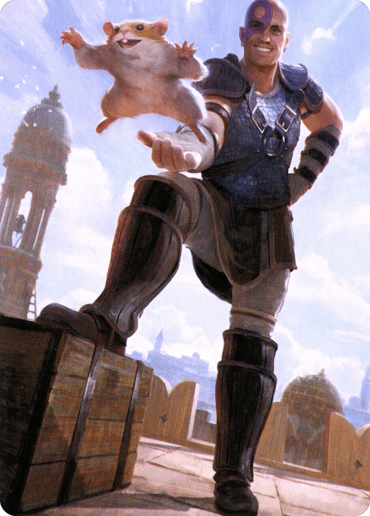 Minsc & Boo, Timeless Heroes // Minsc & Boo, Timeless Heroes (ACLB-072) - Battle for Baldur's Gate Art Series (Borderless)
