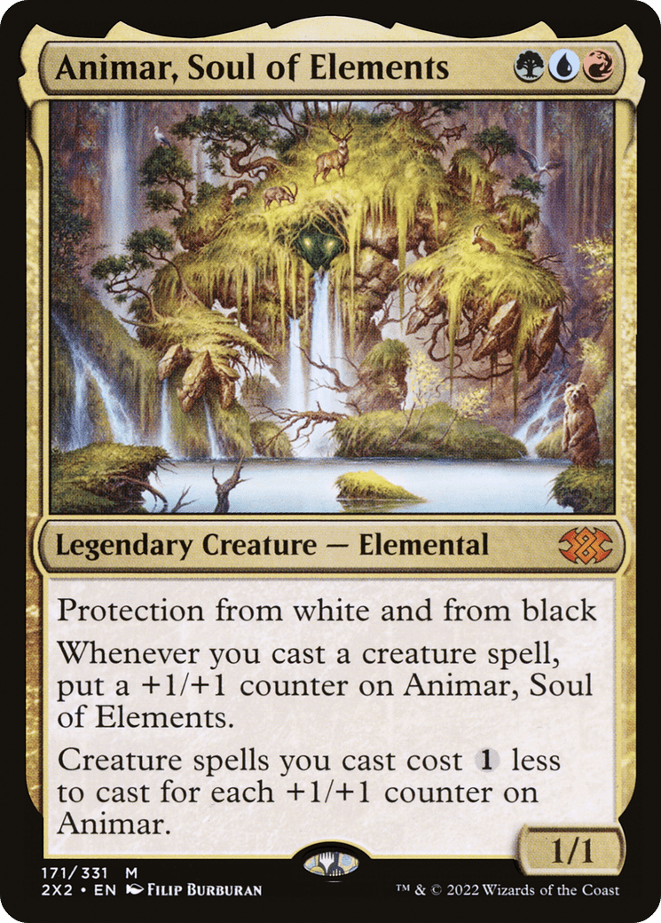 Animar, Soul of Elements [Double Masters 2022] Foil