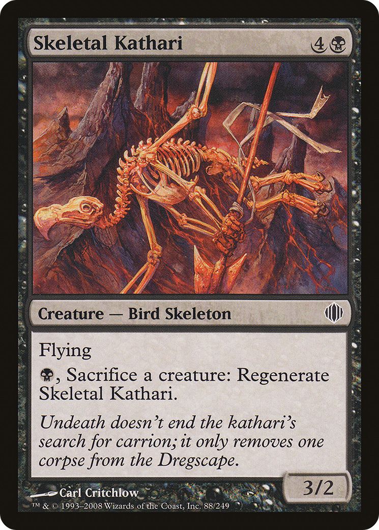 Skeletal Kathari [Shards of Alara] Foil