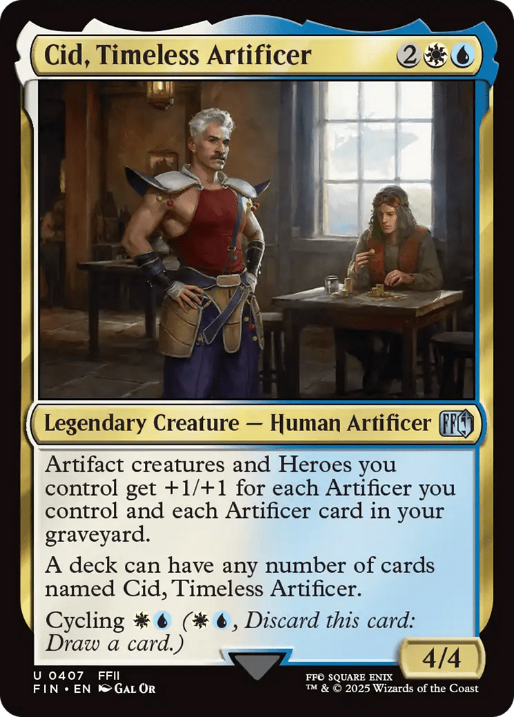 Cid, Timeless Artificer (0407) (407) [FINAL FANTASY]