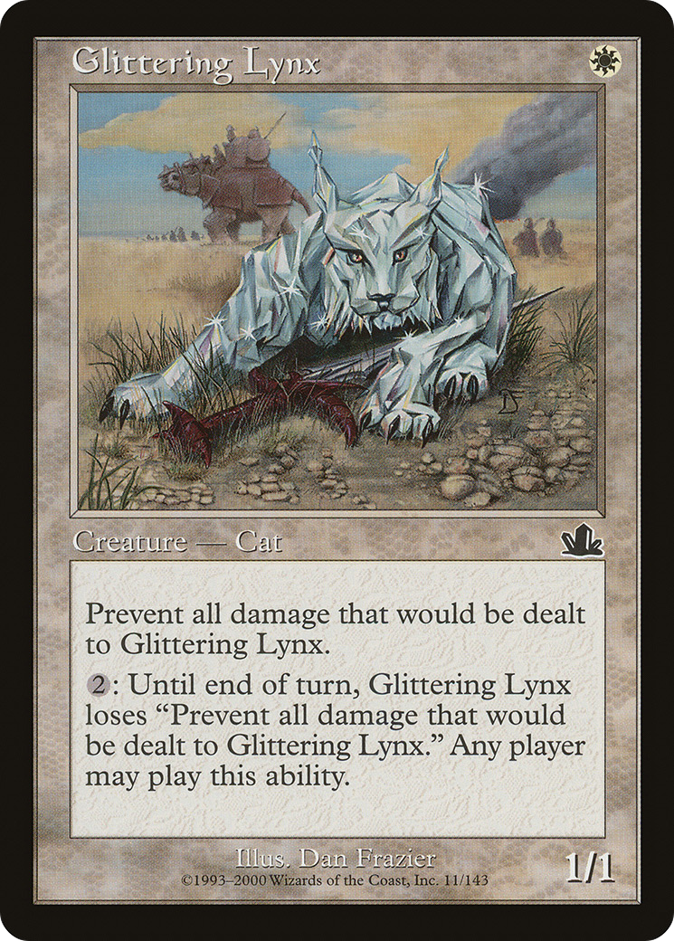Glittering Lynx [Prophecy] Foil