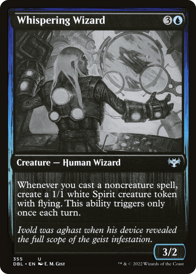Whispering Wizard [Innistrad: Double Feature] Foil