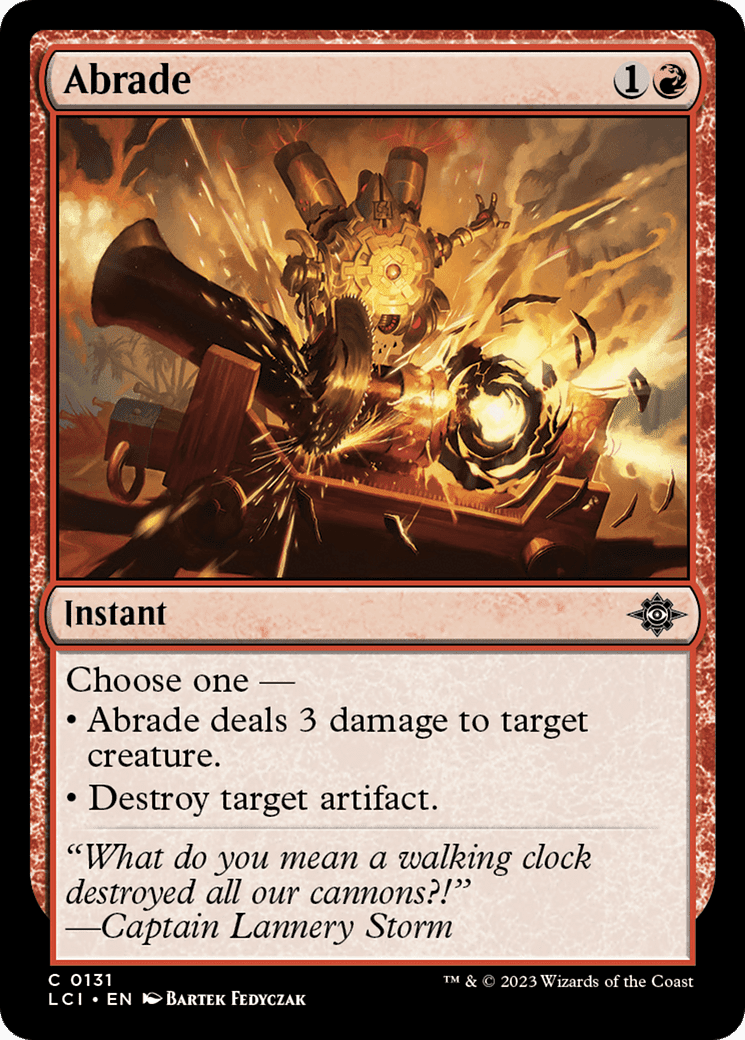 Abrade [The Lost Caverns of Ixalan] Foil